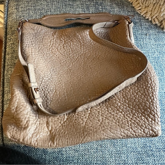 Pebbled Lambskin Darcy Hobo Tan Rose Gold Hardware - Picture 7 of 14